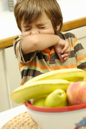 child with flu child  with flu