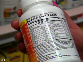 supplement label supplement label